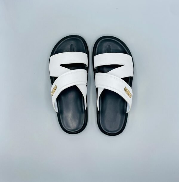 Men's Leather Slides